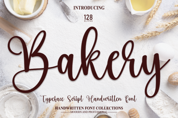 Bakery Font Poster 1