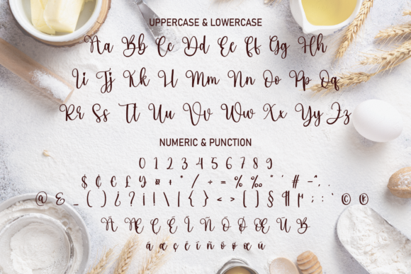 Bakery Font Poster 7