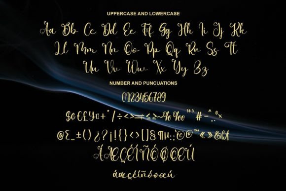 Balding Font Poster 6