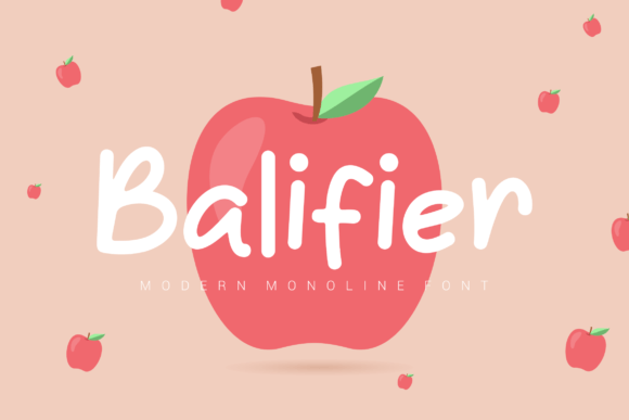 Balifier Font Poster 1