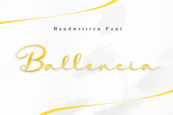 Ballencia Font Poster 1