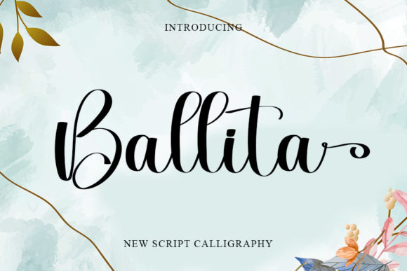 Ballita Font Poster 1