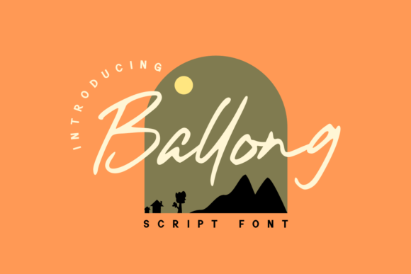 Ballong Font Poster 1