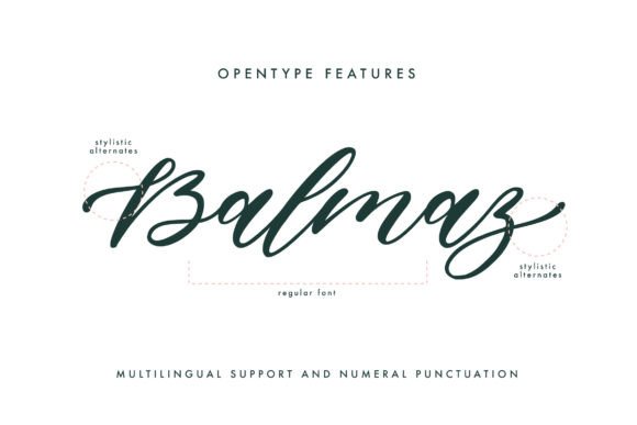 Balmaz Font Poster 6