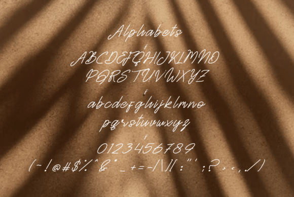 Balteria Sulbarline Font Poster 2