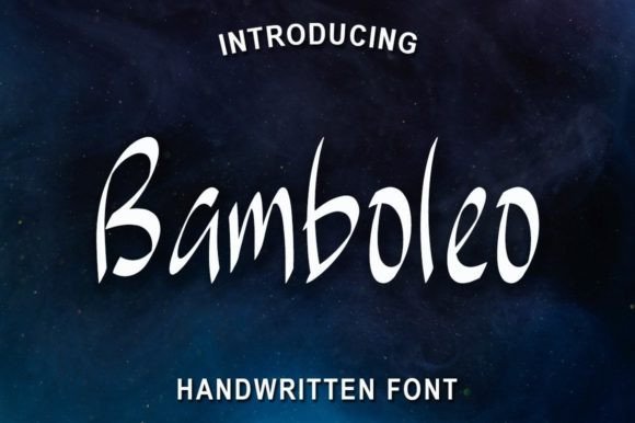 Bamboleo Font Poster 1