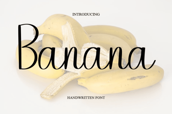 Banana Font