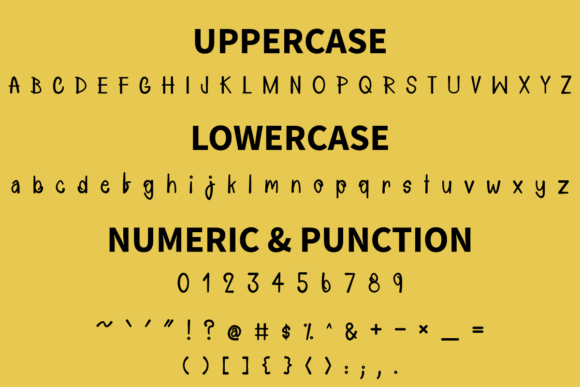 Banana Land Font Poster 6