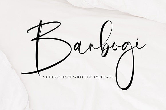 Banbogi Font Poster 1
