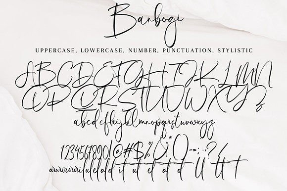 Banbogi Font Poster 8