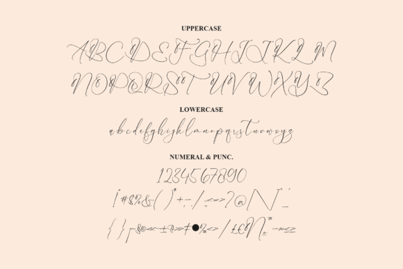 Bandeyrita Canrila Font Poster 13