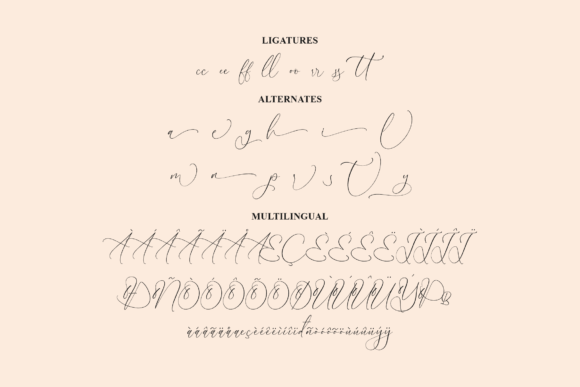 Bandeyrita Canrila Font Poster 14