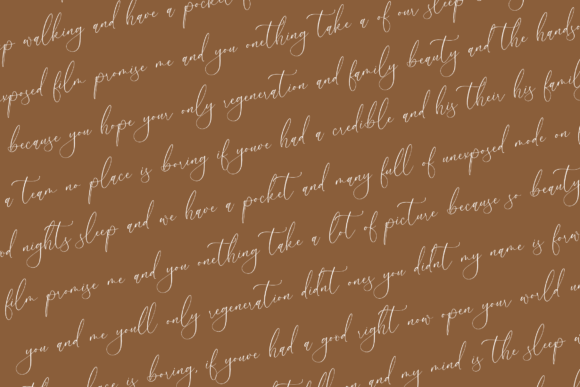 Bandeyrita Canrila Font Poster 8