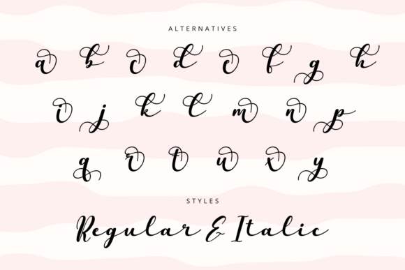 Bandoya Font Poster 9