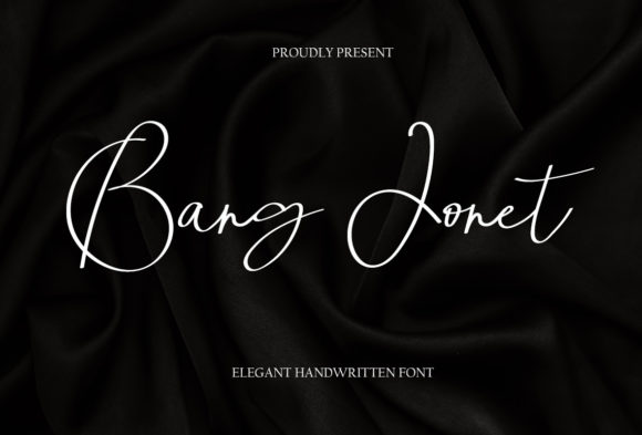 Bang Jonet Font Poster 1