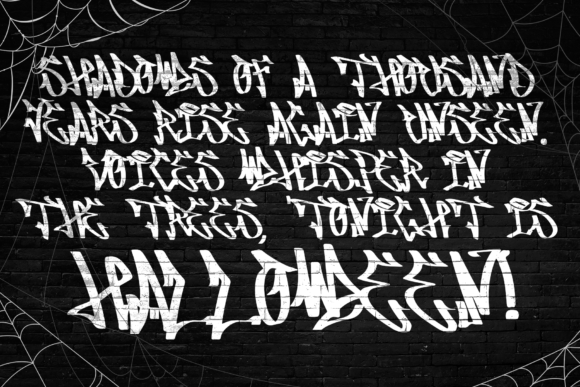 Bankai Street Font Poster 7