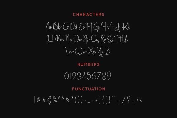 Banttany Font Poster 6