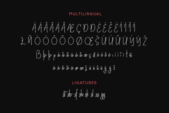 Banttany Font Poster 7