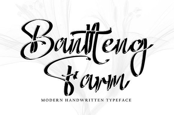 Bantteng Farm Font