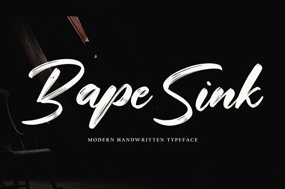 Bape Sink Font