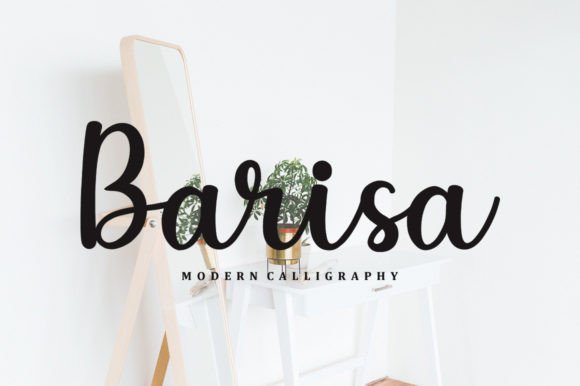 Barisa Font Poster 1