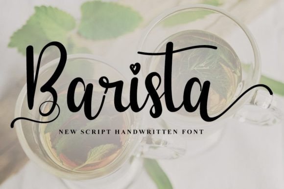 Barista Font Poster 1