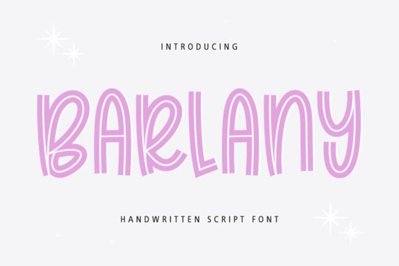 Barlany Font