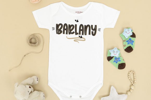 Barlany Font Poster 11
