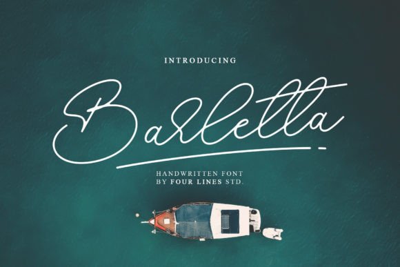 Barletta Font Poster 1