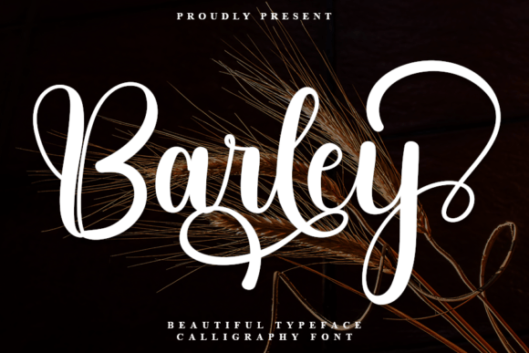 Barley Font Poster 1