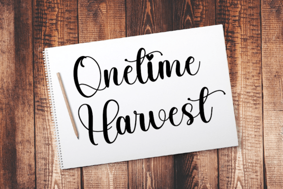 Barley Font Poster 2