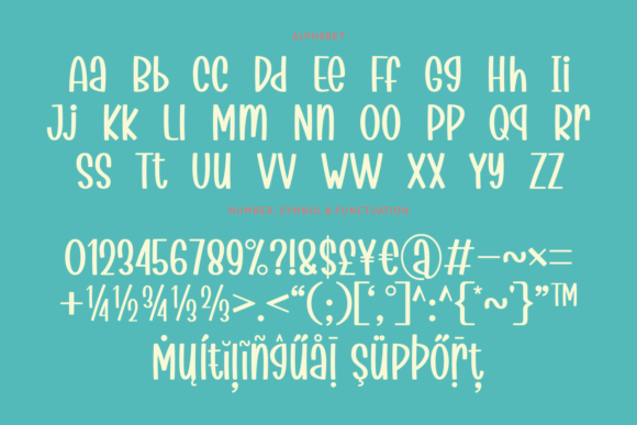 Barlyna Kutiena Font Poster 7