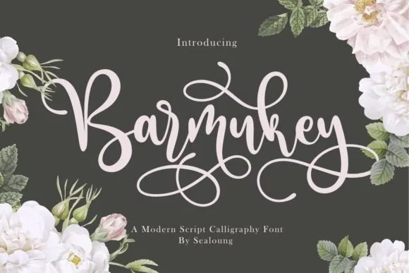 Barmukey Font Barmukey Font Poster 1
