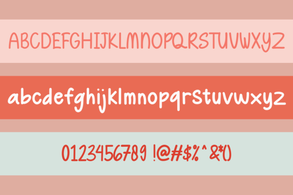 Barnie Font Poster 12
