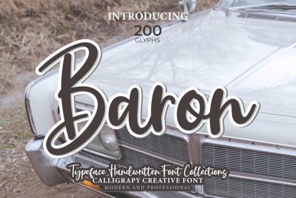 Baron Font Poster 1