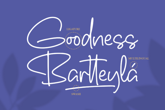 Bartteyla Font Poster 12