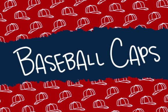 Baseball Caps Font