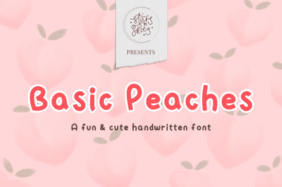 Basic Peaches Font