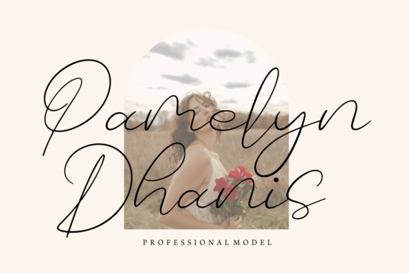 Basic Romantic Font Poster 4