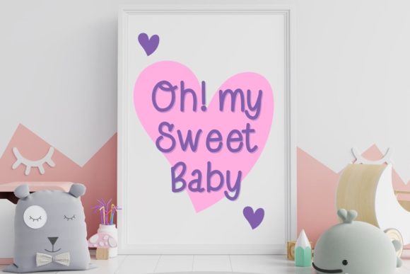 Basically Sweet Font Poster 6
