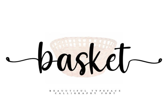 Basket Font Poster 1