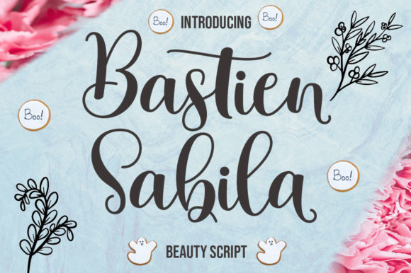 Bastien Sabila Font Poster 1