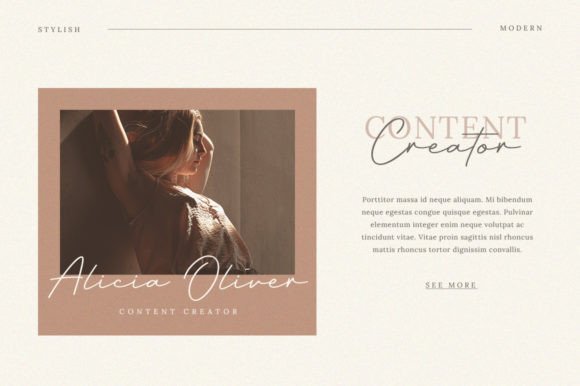 Bastoney Font Poster 5