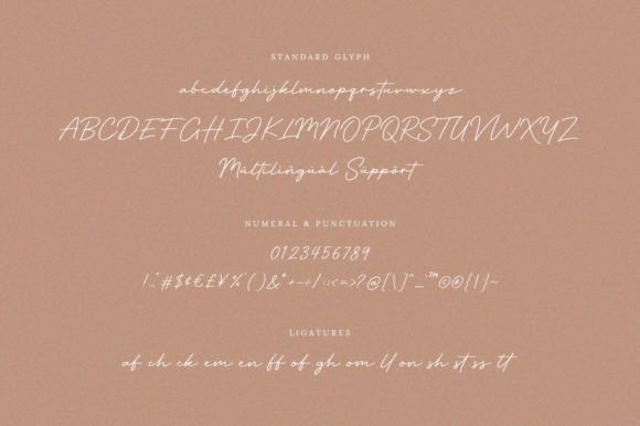 Bastoney Font Poster 7