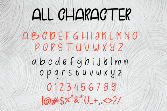 Bat Habit Font Poster 2