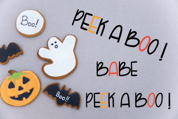 Bat Habit Font Poster 8