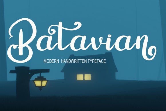 Batavian Font Poster 1