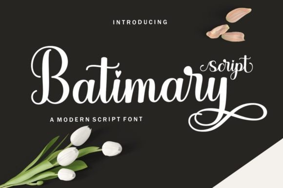 Batimary Font Poster 1