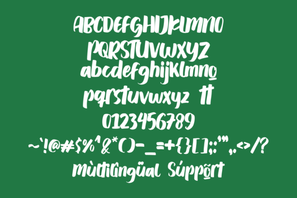 Batok Galeng Font Poster 6