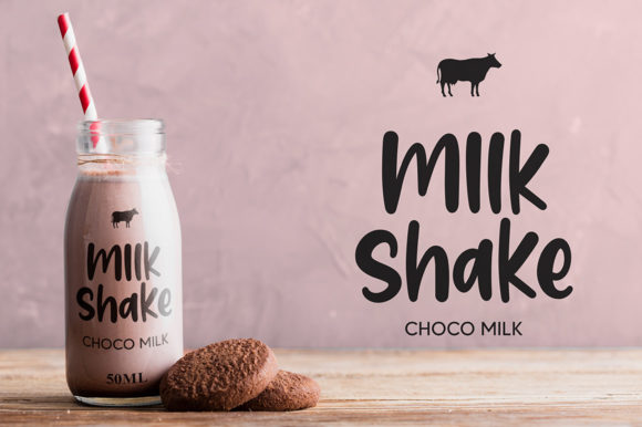Batter Shake Font Poster 2